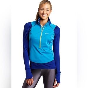 Columbia Women's Two-Tone Blue Ski Jacket